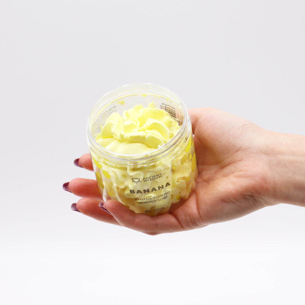 Schlagsahneseife mit Banane, 120 g g
