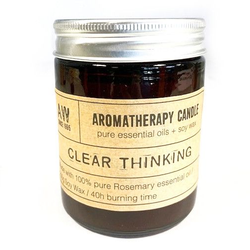 Aromatherapie-Sojakerze 200 g – Klares Denken