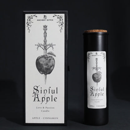 Reinigungskerzen – Sündiger Apfel