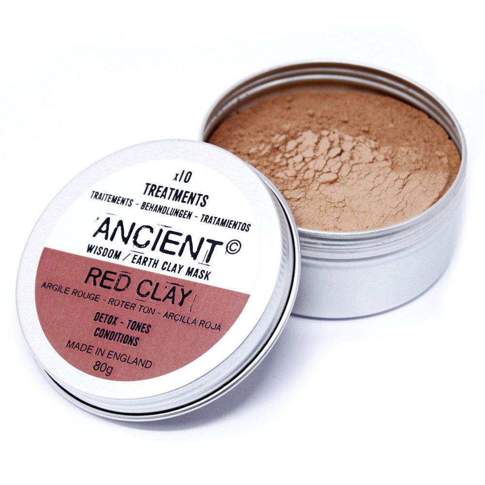 Rote Tonerde-Gesichtsmaske, 100 g