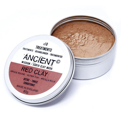 Rote Tonerde-Gesichtsmaske, 100 g