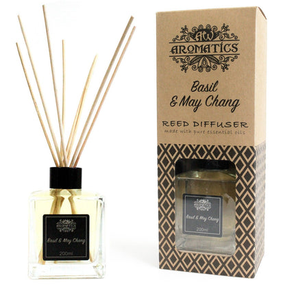 Aroma-Diffusor mit ätherischen Ölen Basilikum & Maychang, 200 ml