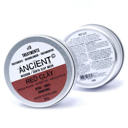 Rote Tonerde-Gesichtsmaske, 100 g