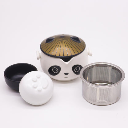 Kung Fu Panda Reise-Teeset – Teekanne und zwei Tassen