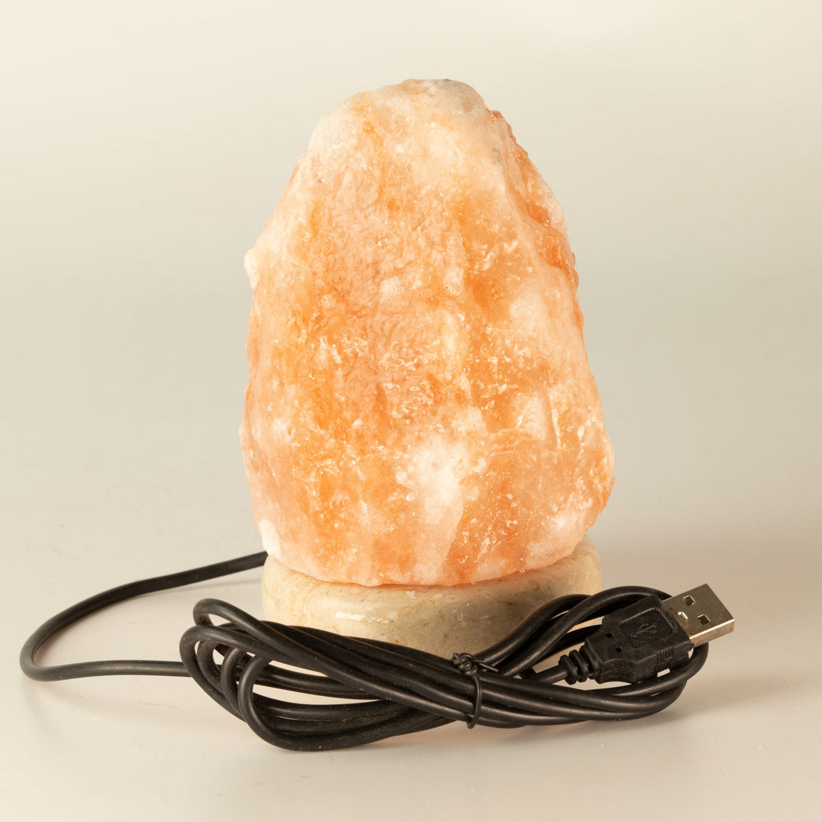 USB-Salzlampe, 11,5 cm – farbiges Licht