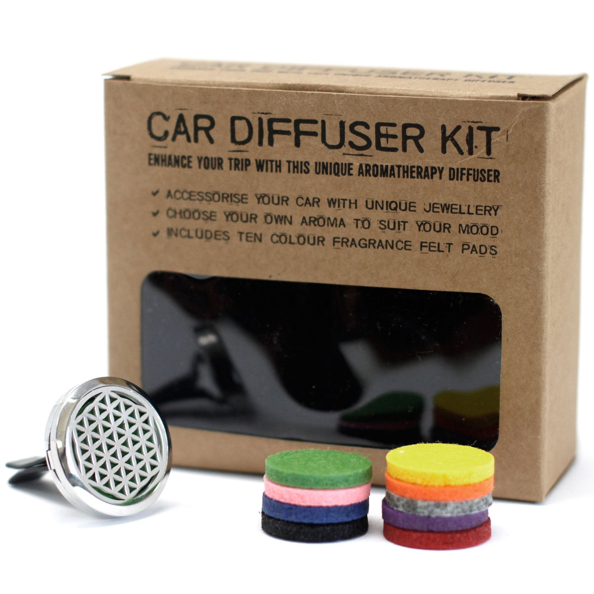 Auto-Diffusor-Set – Blume des Lebens – 30 mm