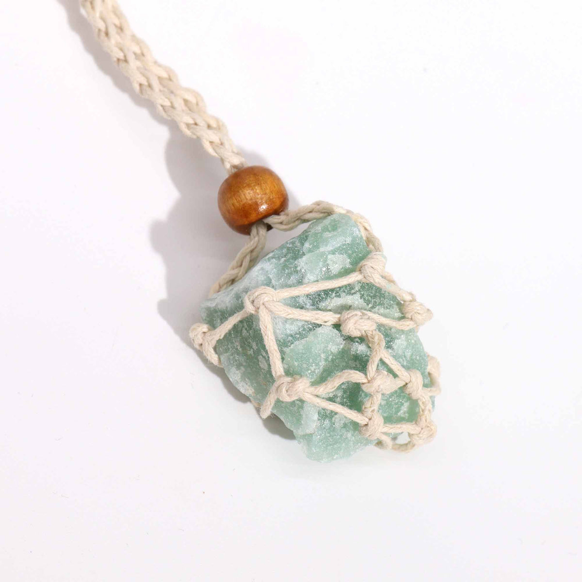 Mineral-Anhängerkordel, 45 cm – Naturfarben