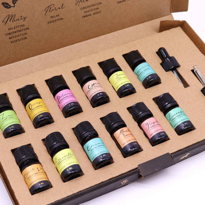 Aromatherapie-Set mit ätherischen Ölen – Sommer