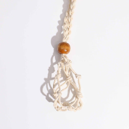 Mineral-Anhängerkordel, 45 cm – Naturfarben