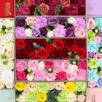 Lange Schachtel – Vintage-Rose
