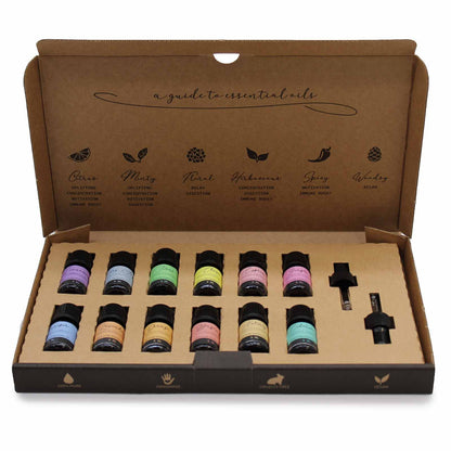Aromatherapie-Set mit ätherischen Ölen – Herbst-Set