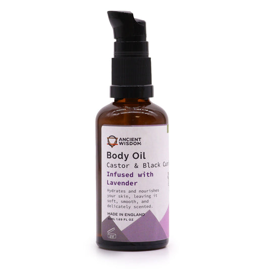 Bio-Körperöl 50 ml – Lavendel