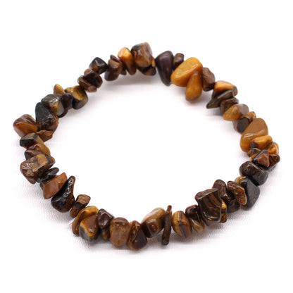 Badebombe mit Tigerauge-Armband
