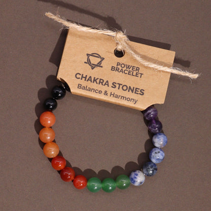 Kraftarmband – Chakra-Steine