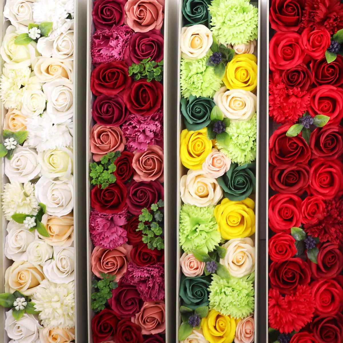 Extra lange Schachtel – Vintage-Rose