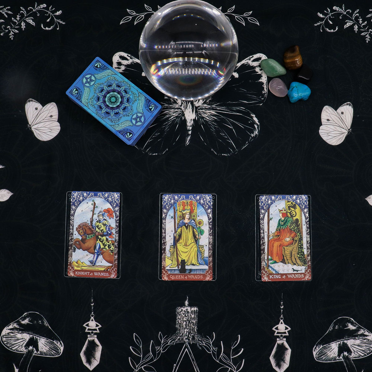 Kartenlegematte – Antike Hexe