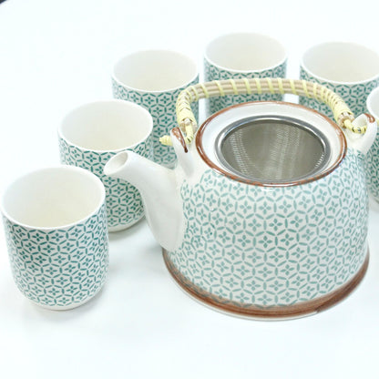 Kräutertee-Set – Grünes Mosaik