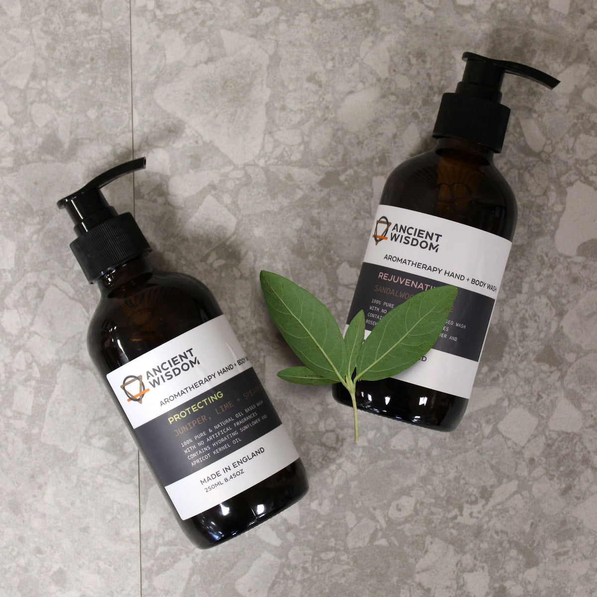Sandelholz & Rose – Hand- und Körperwaschgel 250 ml