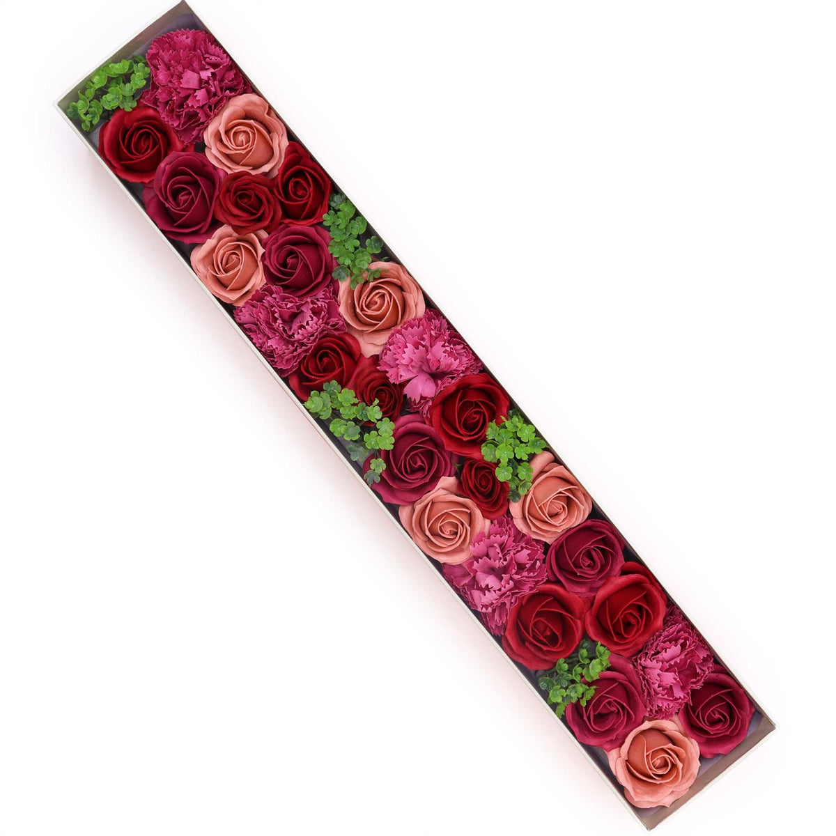 Extra lange Schachtel – Vintage-Rose