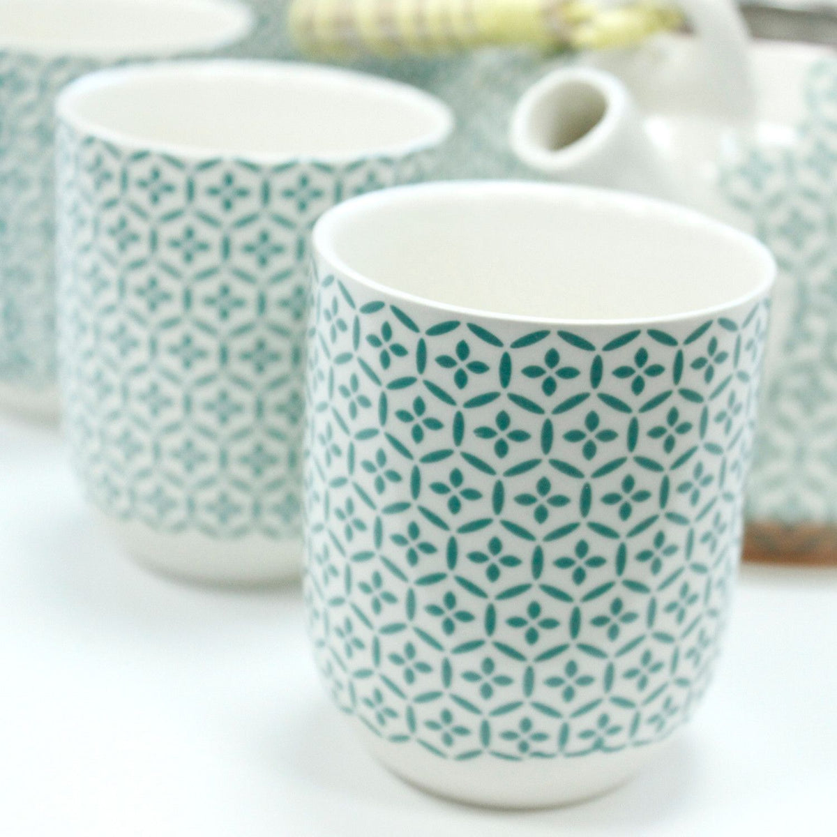 Kräutertee-Set – Grünes Mosaik