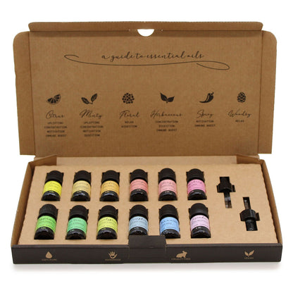 Aromatherapie-Starterset mit ätherischen Ölen