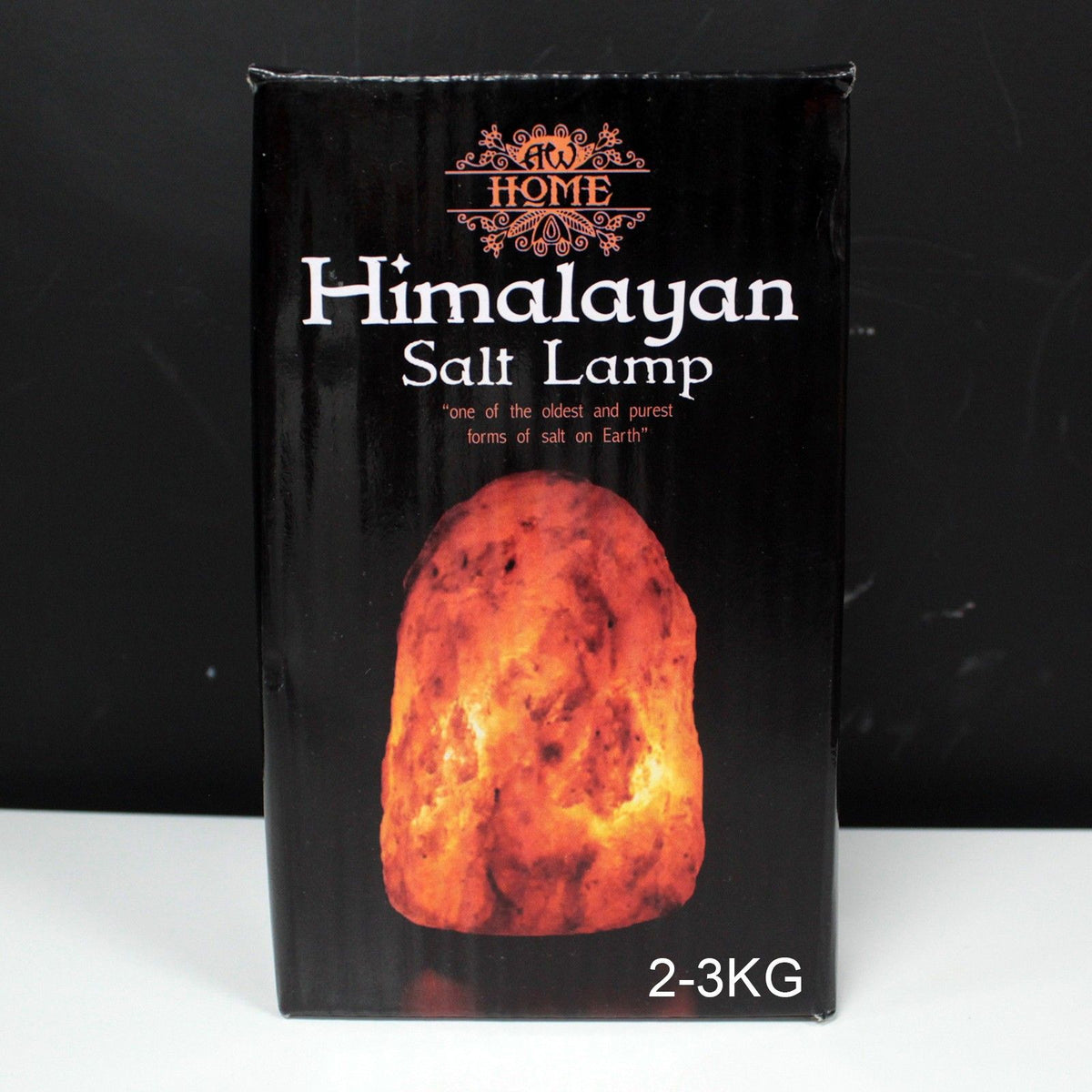 Natursalzlampe mit Sockel, 2–3 kg