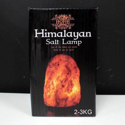 Natursalzlampe mit Sockel, 2–3 kg