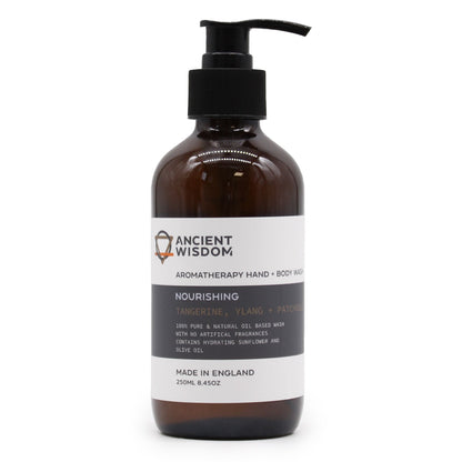 Mandarine, Ylang-Ylang & Patschuli – Hand- und Körperwaschgel 250 ml