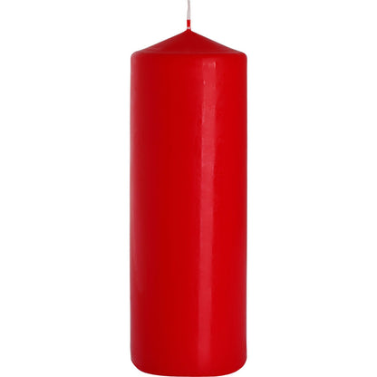 Kerze 80 × 250 mm – rot