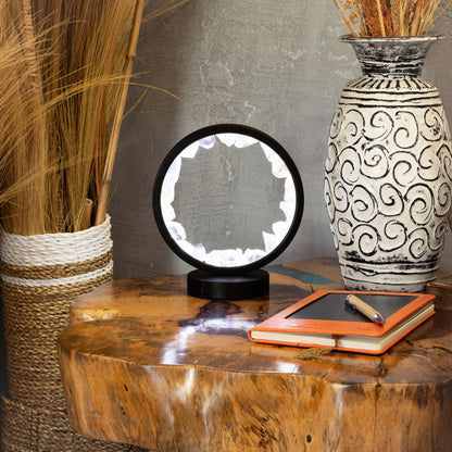 Dekorative Lampe Halo – Kristall · Zen-Geist