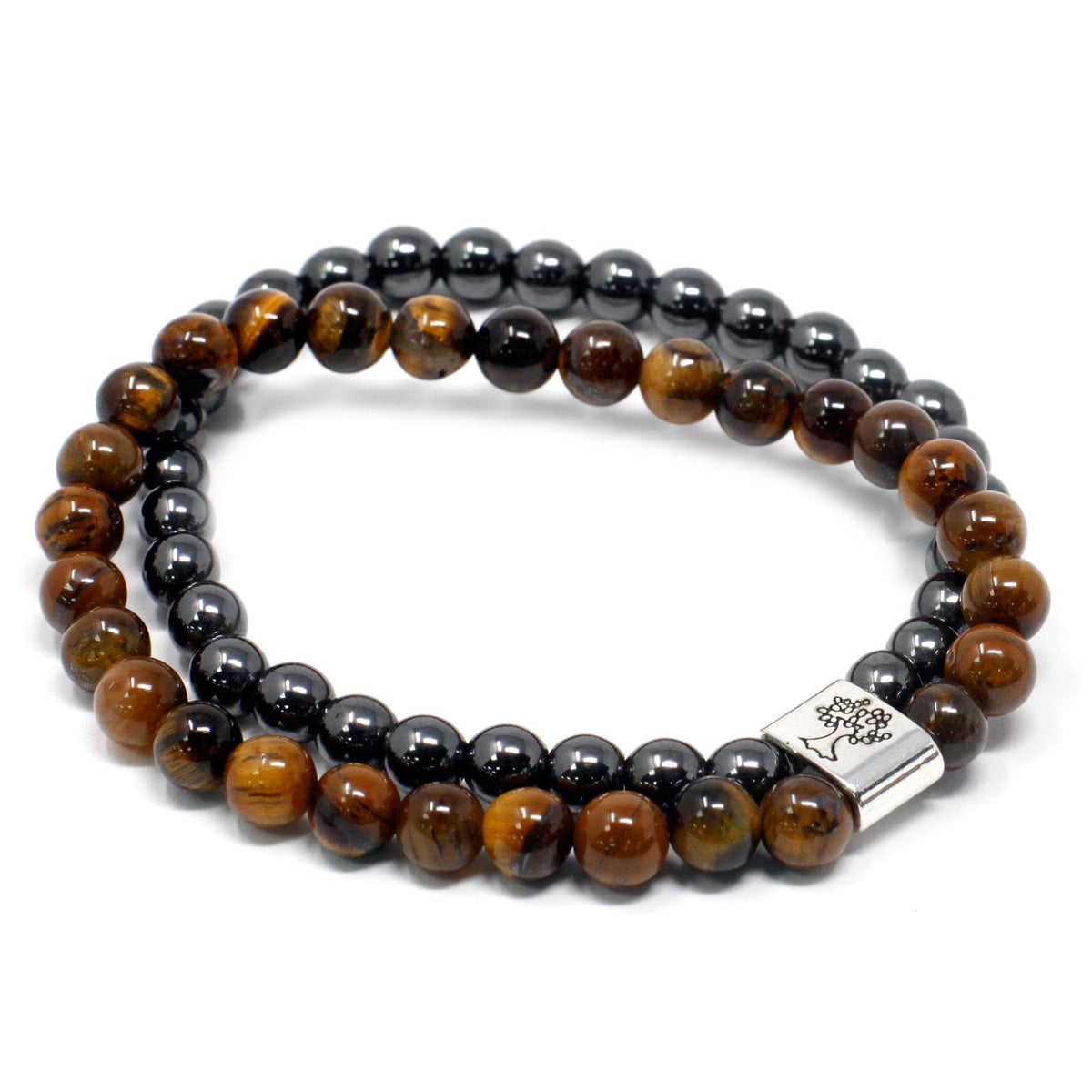 Magnetisches Edelsteinarmband – Tigerauge