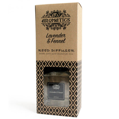 Aroma-Diffusor mit ätherischen Ölen Lavendel & Fenchel, 200 ml