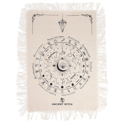 Pendelbasis „Antike Hexe“ – Auge · Natur und Schwarz
