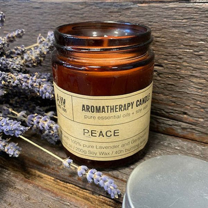 Aromatherapie-Sojawachskerze 200 g – Aphrodisiakum