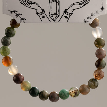 Zartes Mineralarmband Petite – Moosachat