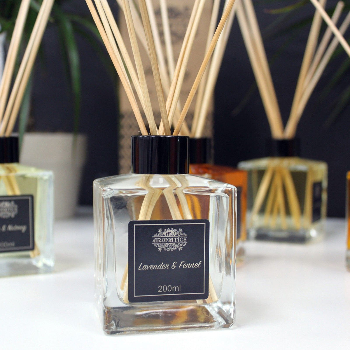 Aroma-Diffusor mit ätherischen Ölen Lavendel & Fenchel, 200 ml