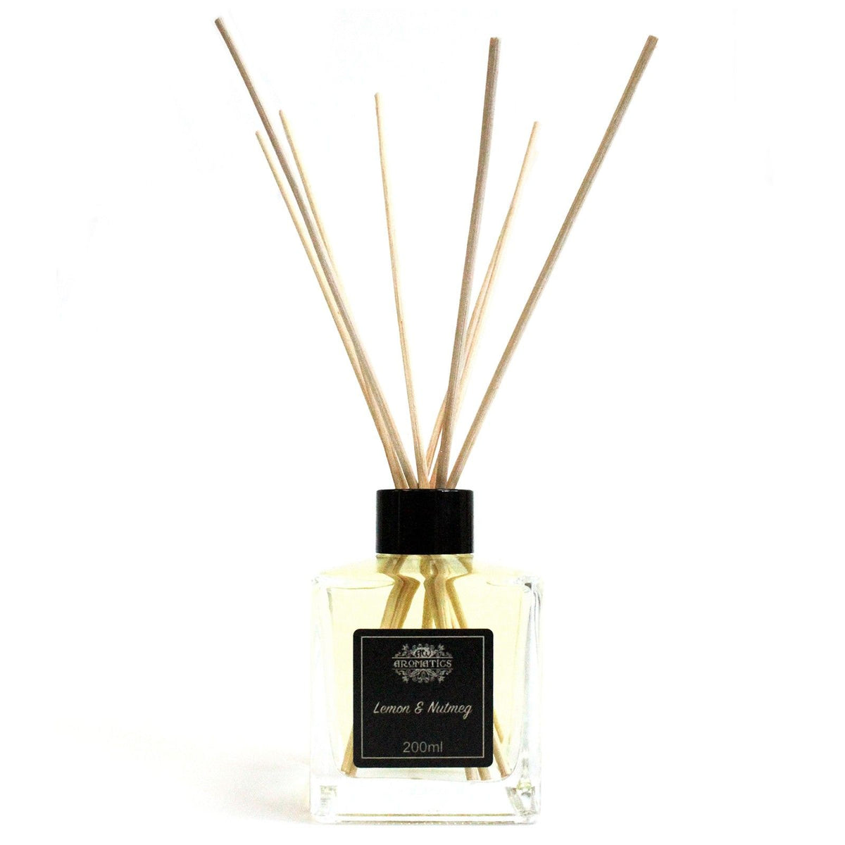 Aroma-Diffusor mit ätherischen Ölen Zitrone & Muskatnuss, 200 ml
